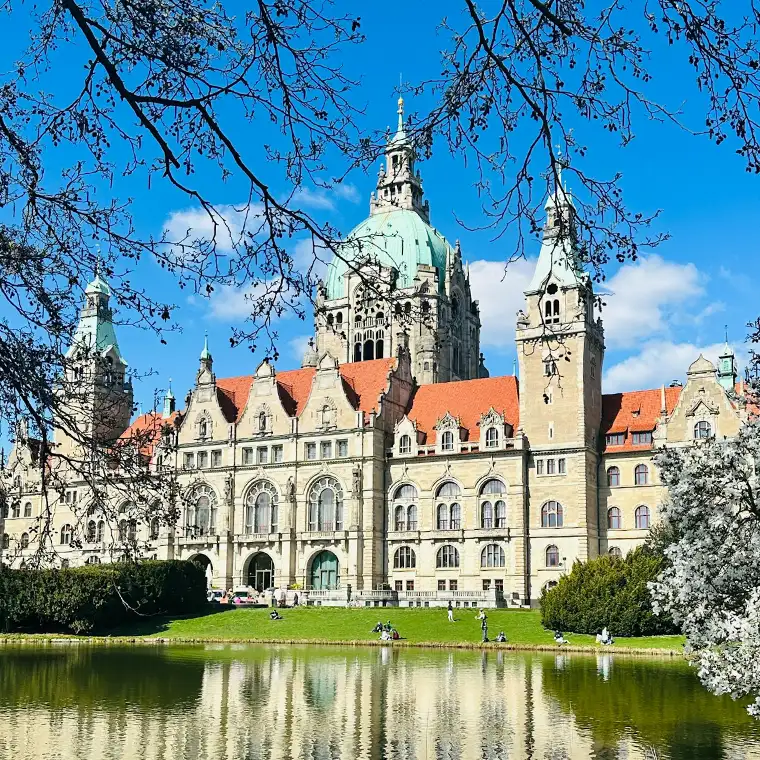 Das Neue Rathaus von Hannover